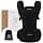 Bebamour Baby Carrier Newborn to Toddler Baby Carrier Hipseat 0-36Months with Head Hood, 3 PCS Teething Pads, Waist Extender, Black image 2